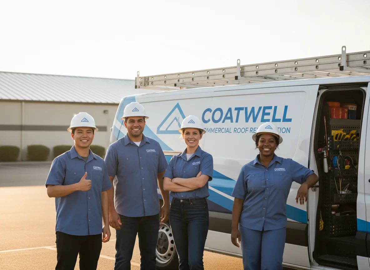 Commercial roof coating company in Toccopola, MS